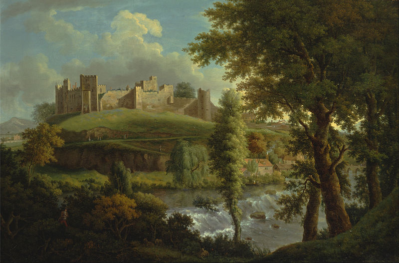 Ludlow Castle by Samuel Scott